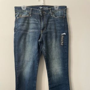 New Gap jeans.
